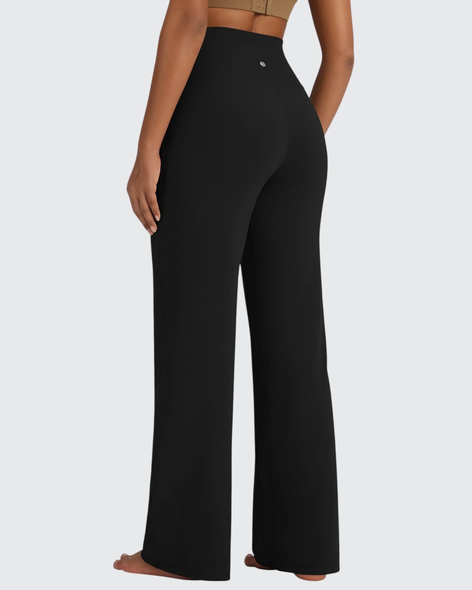 G4Free - BareFeel Seamless High-Waist Dressy Wide Leg Pants -GF24J241IA-S
