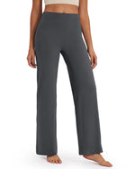G4Free - BareFeel Wide Leg High-Waisted Pants Petite -GF24J247FA-S