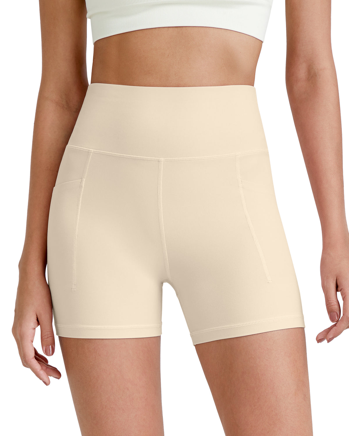 G4Free - BareFeel Workout Legging Shorts -GF25A358AA-S