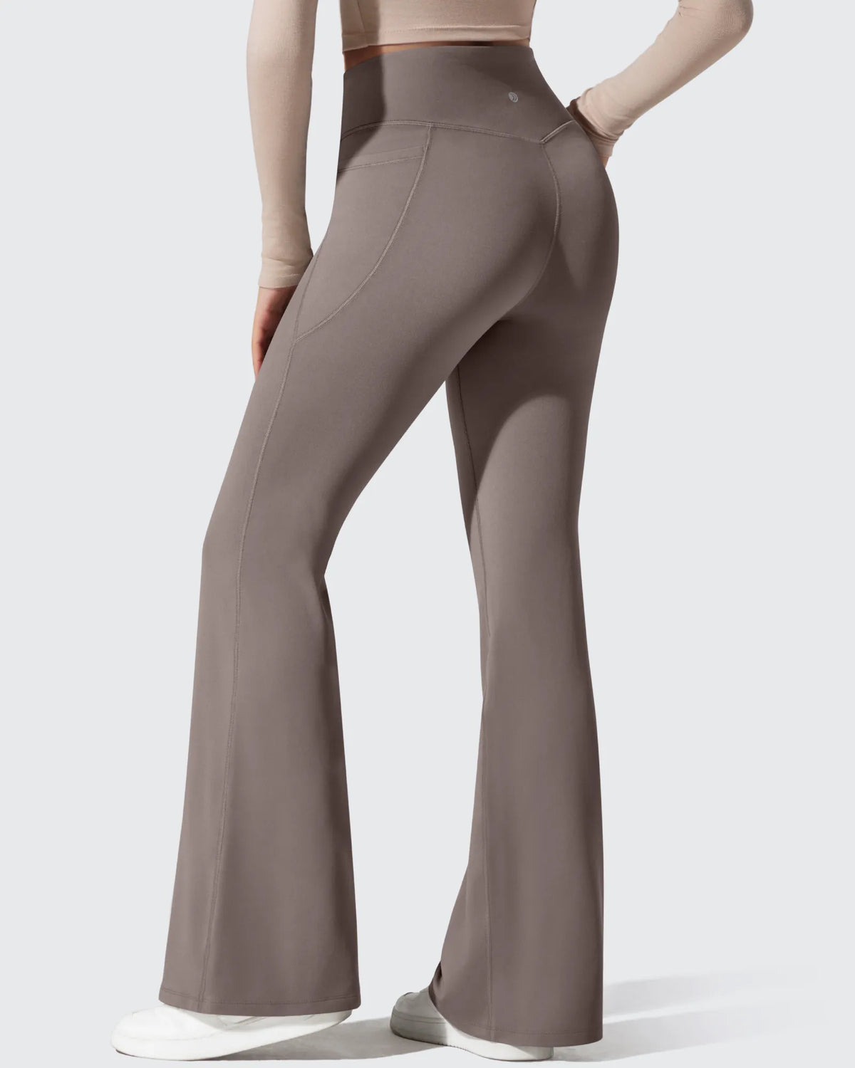 G4Free - Barefeel Fleece Lined High Waist Flare Yoga Leggings -GF25A703AA-S-GF25A704AA-S-GF25A705AA-S-GF25A703AB-M-GF25A704AB-M