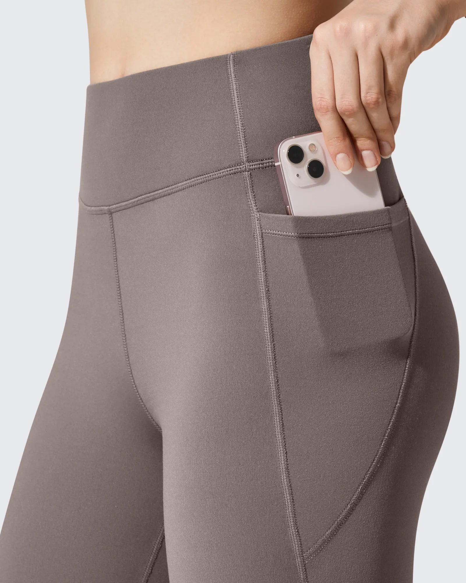 G4Free - Barefeel Fleece Lined High Waist Flare Yoga Leggings -GF25A703AA-S-GF25A704AA-S-GF25A705AA-S-GF25A703AB-M-GF25A704AB-M