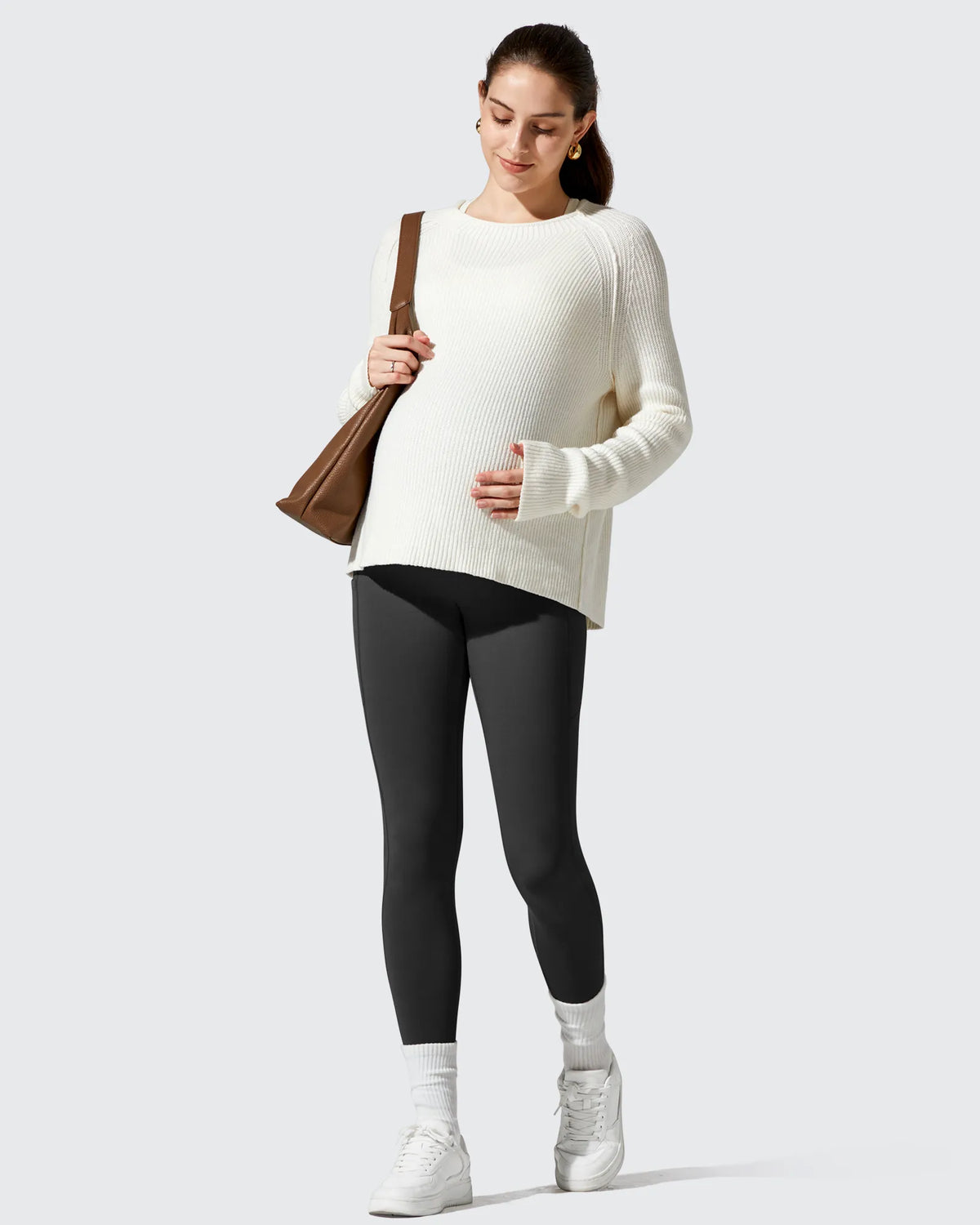 G4Free - Barefeel Fleece Lined Maternity Leggings -GF25AY634AA-S-GF25AY635AA-S-GF25AY636AA-S-GF25AY634AB-M-GF25AY635AB-M