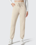 G4Free - Barefeel Fleece Lined Tapered Leg Drawstring Joggers -GF25D716AA-S-GF25D717AA-S-GF25D718AA-S-GF25D716AB-M-GF25D717AB-M