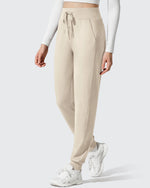 G4Free - Barefeel Fleece Lined Tapered Leg Drawstring Joggers -GF25D716AA-S-GF25D717AA-S-GF25D718AA-S-GF25D716AB-M-GF25D717AB-M