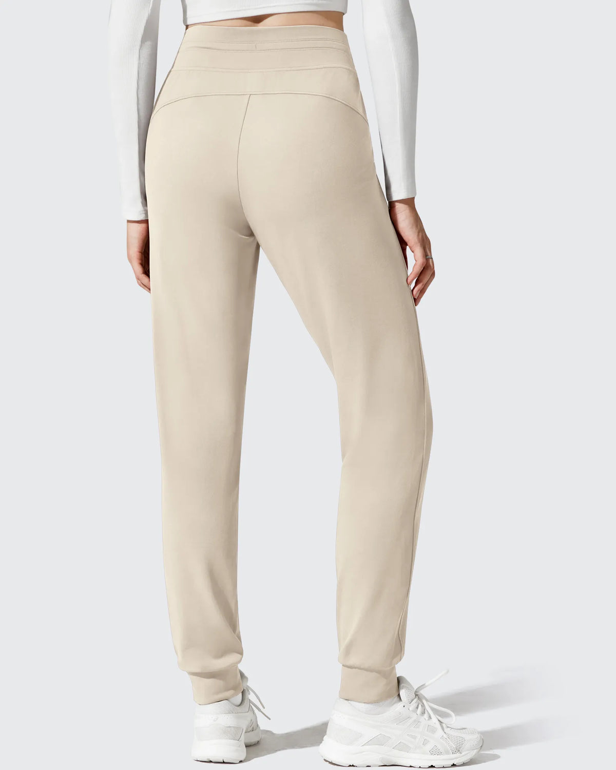 G4Free - Barefeel Fleece Lined Tapered Leg Drawstring Joggers -GF25D716AA-S-GF25D717AA-S-GF25D718AA-S-GF25D716AB-M-GF25D717AB-M