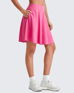 G4Free - Built-in Shorts Knee Length Tennis Skirts 20" -GF25H432AA-S