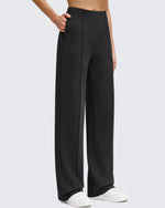 G4Free - Business Front Pleats Wide Leg Fleece Lined Pants -GF25J619AA-S-GF25J620AA-S-GF25J621AA-S-GF25J619AB-M-GF25J620AB-M