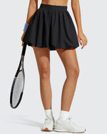 G4Free - Chillwhisp Bubble Ruffled Hem Inner Shorts Tennis Skirts 14'' -GF26H796B005F-XS-GF26H796B005A-S-GF26H796B005B-M-GF26H796B005C-L-GF26H796B005D-XL