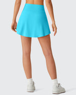 G4Free - Drawstring Curved Hem Inner Shorts Ball Pocket Skorts 15" -GF26H815G012F-XS-GF26H815G012A-S-GF26H815G012B-M-GF26H815G012C-L-GF26H815G012D-XL