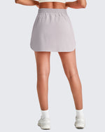 G4Free - Elastic High Waisted A Line Golf Skirts -GF25H406AA-S-GF25H406AB-M-GF25H406AC-L-GF25H406AD-XL-GF25H406AE-XXL