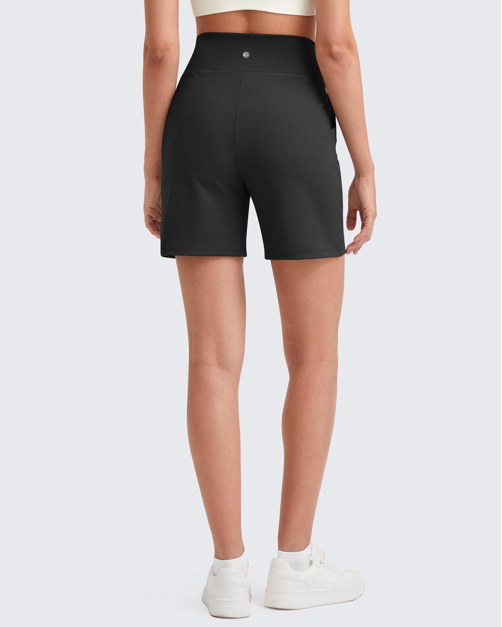 G4Free - EverGoing Bermuda Drawstring High-Waist Athletic Shorts -GF25E308AF-XS-GF25E308AA-S-GF25E308AB-M-GF25E308AC-L-GF25E308AD-XL