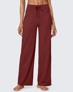 G4Free - EverGoing Business Casual High-Waist Wide Leg Pants Petite -GF23J189AF-XS