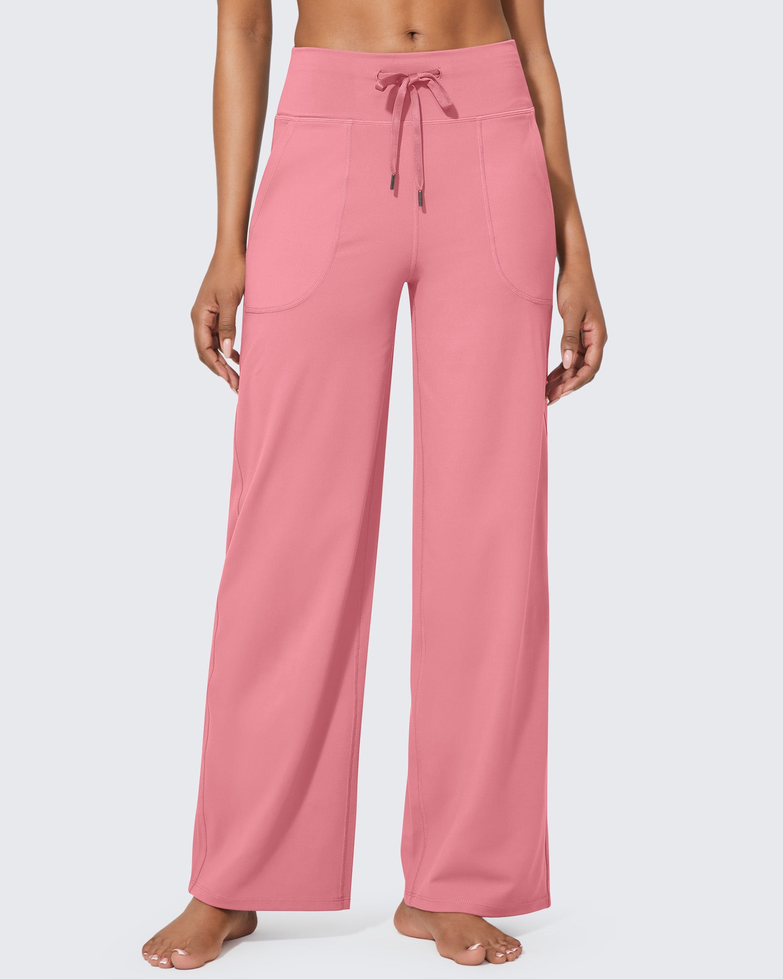 G4Free - EverGoing Business Casual High-Waist Wide Leg Pants Petite -GF23J189AF-XS