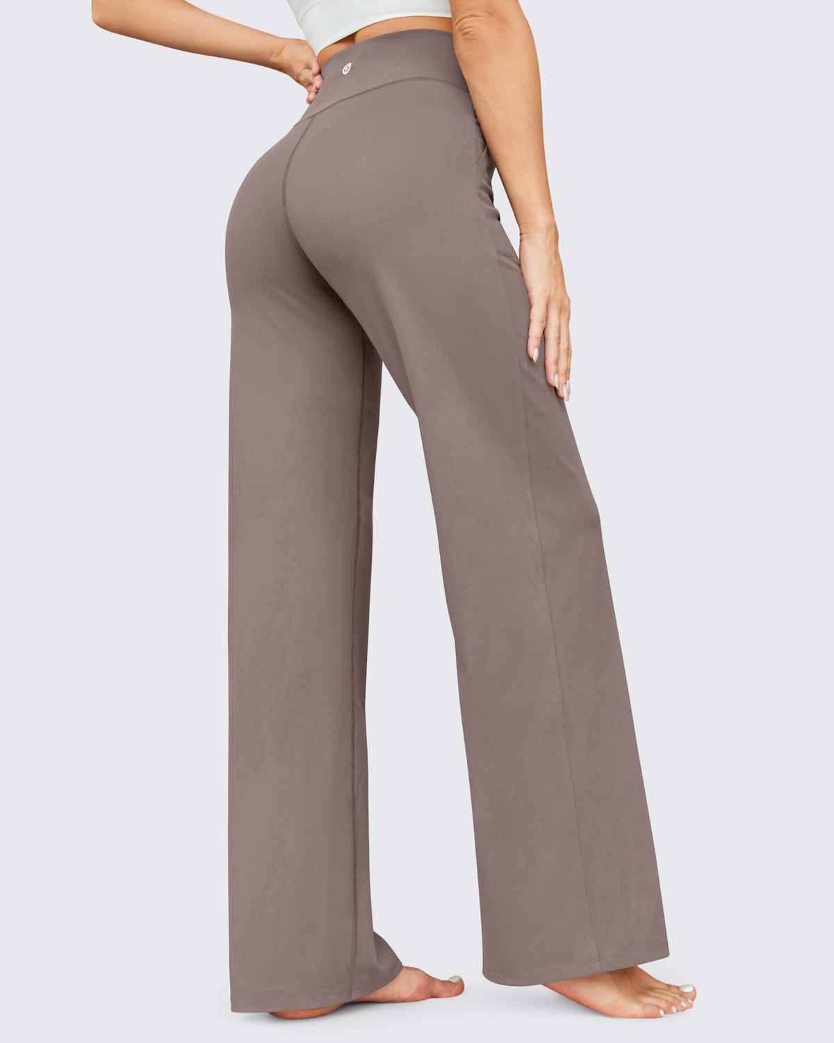 G4Free - EverGoing Business Casual High-Waist Wide Leg Pants Petite -GF23J189AF-XS-GF23J189AA-S-GF23J189AB-M-GF23J189AC-L-GF23J189AD-XL