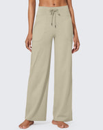 G4Free - EverGoing Business Casual High-Waist Wide Leg Pants Tall --GF23J191AA-S-GF23J191AB-M-GF23J191AC-L-GF23J191AD-XL