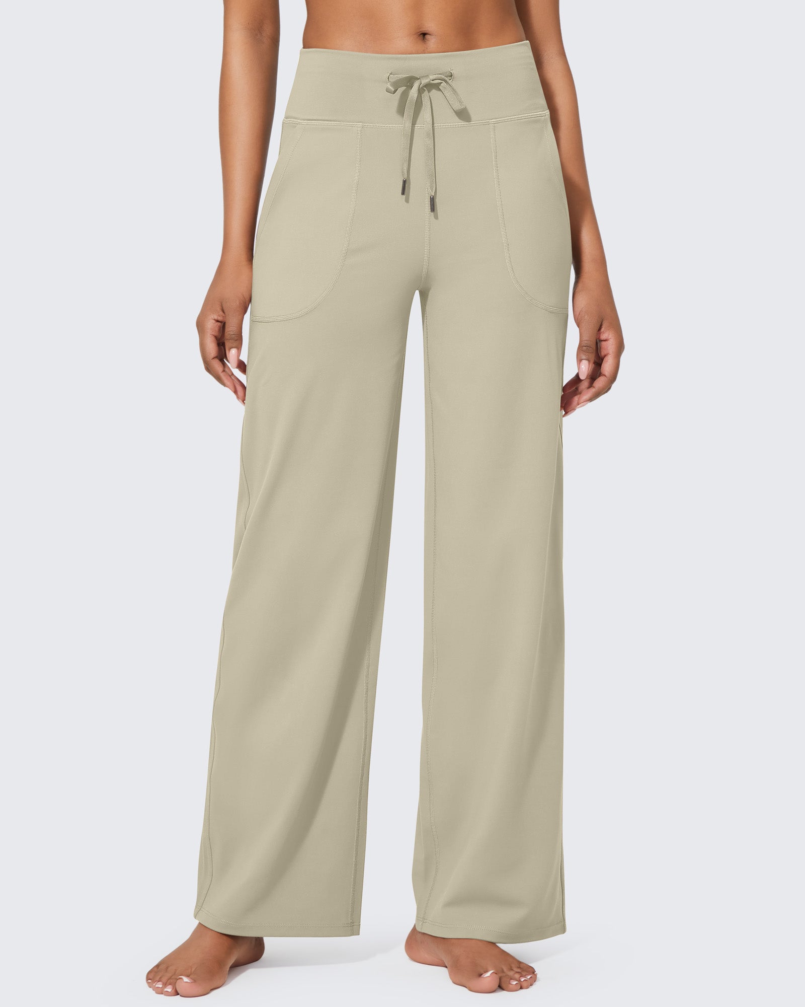 G4Free - EverGoing Business Casual High-Waist Wide Leg Pants Tall --GF23J191AA-S-GF23J191AB-M-GF23J191AC-L-GF23J191AD-XL