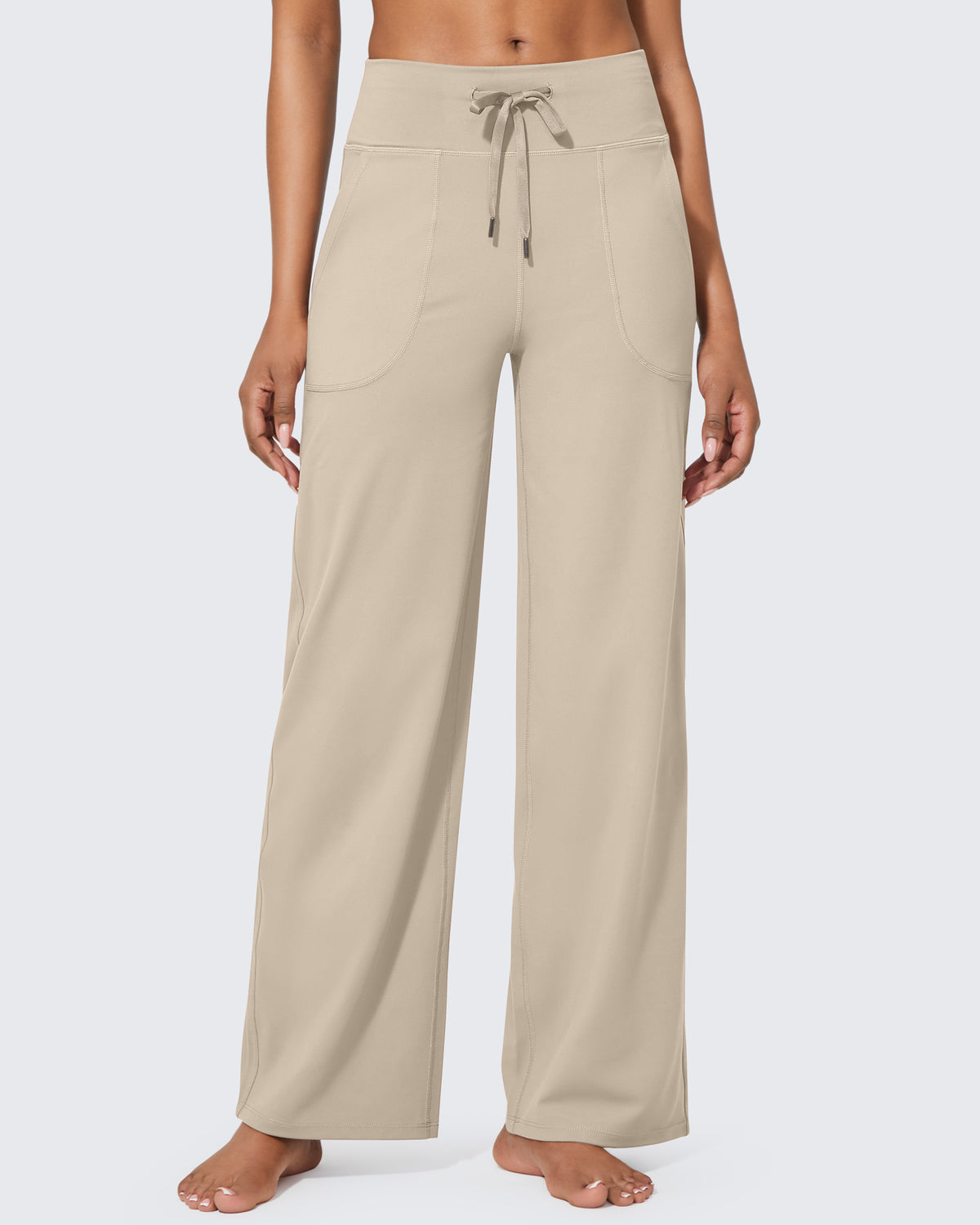 G4Free - EverGoing Business Casual High-Waist Wide Leg Pants Tall -GF23J191DA-S