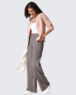 G4Free - EverGoing Fleece Lined High-Waist Wide Leg Thermal Trousers -GF24J230AA-S-GF24J231AA-S-GF24J232AA-S-GF24J230AB-M-GF24J231AB-M