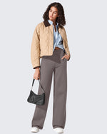 G4Free - EverGoing Fleece Lined High-Waist Wide Leg Thermal Trousers -GF24J230AA-S-GF24J231AA-S-GF24J232AA-S-GF24J230AB-M-GF24J231AB-M