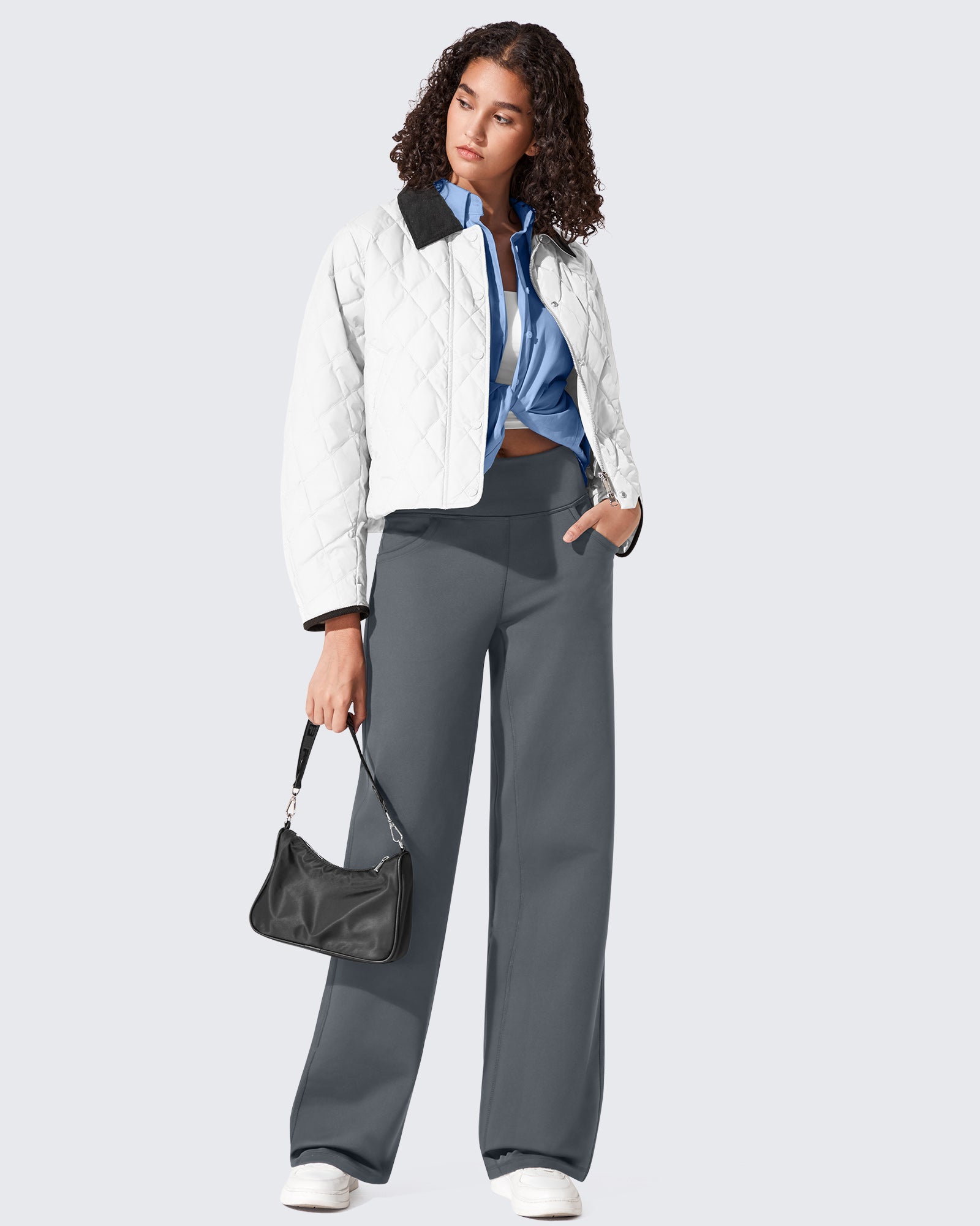 G4Free - EverGoing Fleece Lined High-Waist Wide Leg Thermal Trousers -GF24J230AA-S-GF24J231AA-S-GF24J232AA-S-GF24J230AB-M-GF24J231AB-M