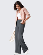 G4Free - EverGoing Fleece Lined High-Waist Wide Leg Thermal Trousers -GF24J230AA-S-GF24J231AA-S-GF24J232AA-S-GF24J230AB-M-GF24J231AB-M