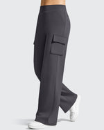 G4Free - EverGoing High-Waist 4 Pockets Wide Leg Cargo Pants -GF26J798A001A-S
