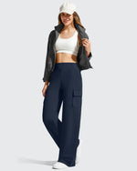 G4Free - EverGoing High-Waist 4 Pockets Wide Leg Cargo Pants -GF26J798A001A-S-GF26J799A001A-S-GF26J800A001A-S-GF26J798A001B-M-GF26J799A001B-M