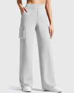 G4Free - EverGoing High-Waist 4 Pockets Wide Leg Cargo Pants -GF26J798A001A-S-GF26J799A001A-S-GF26J800A001A-S-GF26J798A001B-M-GF26J799A001B-M