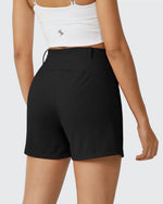 G4Free - EverGoing High-Waist Belted Pleated Casual Dressy Shorts -GF24E200AF-XS-GF24E200AA-S-GF24E200AB-M-GF24E200AC-L-GF24E200AD-XL