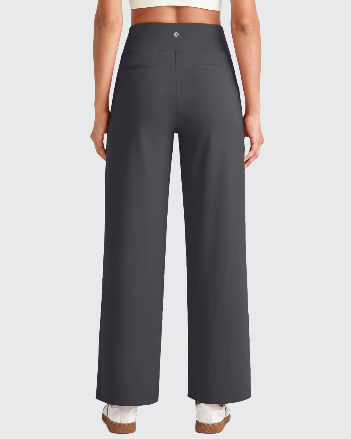 G4Free - EverGoing High Waist Stretch Dressy Cropped Pants Petite -GF25J463BF-XS