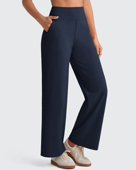 G4Free - EverGoing High Waist Stretch Dressy Cropped Pants Regular -GF25J468HF-XS