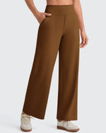 G4Free - EverGoing High Waist Stretch Dressy Cropped Pants Tall -GF25J469AF-XS