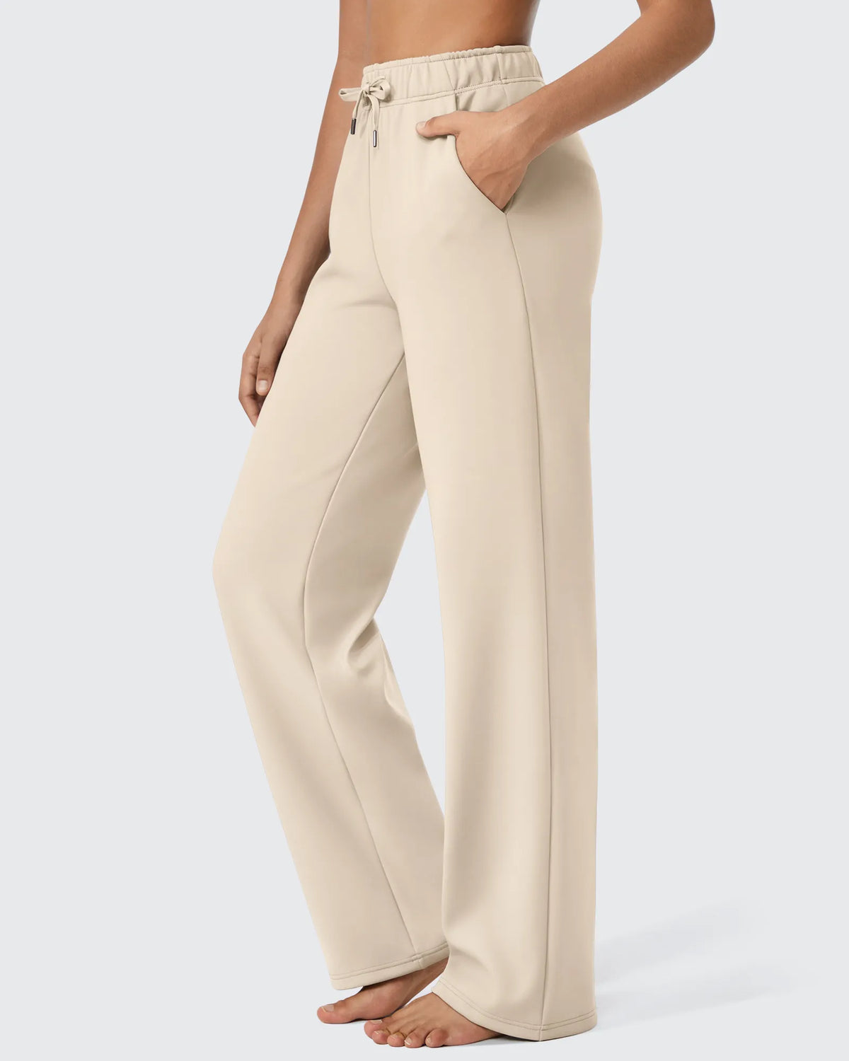 G4Free - EverGoing Loose Fleece Lined Drawstring Casual Pants -GF23J163CA-S-GF23J164CA-S-GF23J165CA-S-GF23J163CB-M-GF23J164CB-M