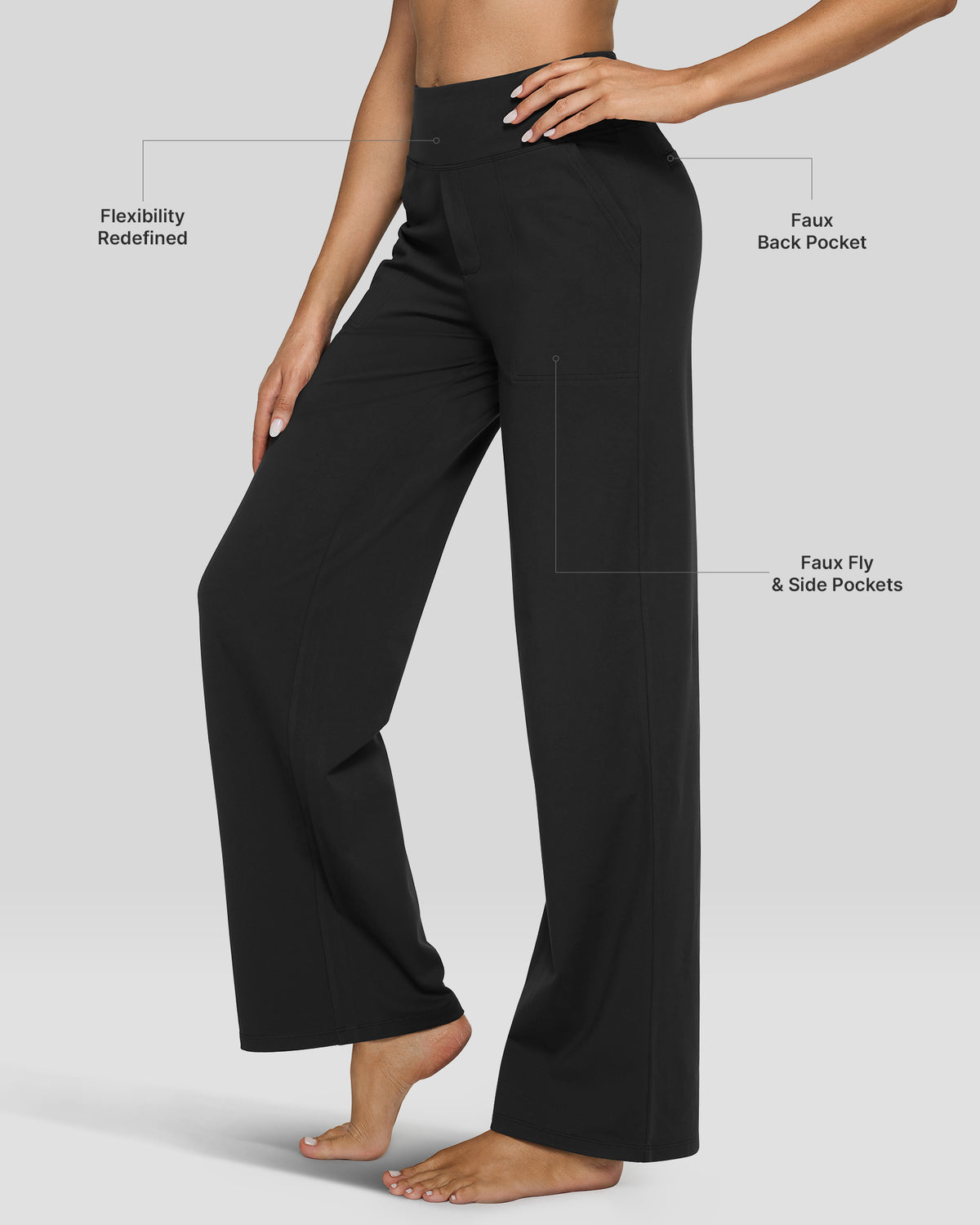 G4Free - EverGoing Loose High-Rise Business Casual Pants -GF23J172AA-S-GF23J183AA-S-GF23J184AA-S-GF23J172AB-M-GF23J183AB-M