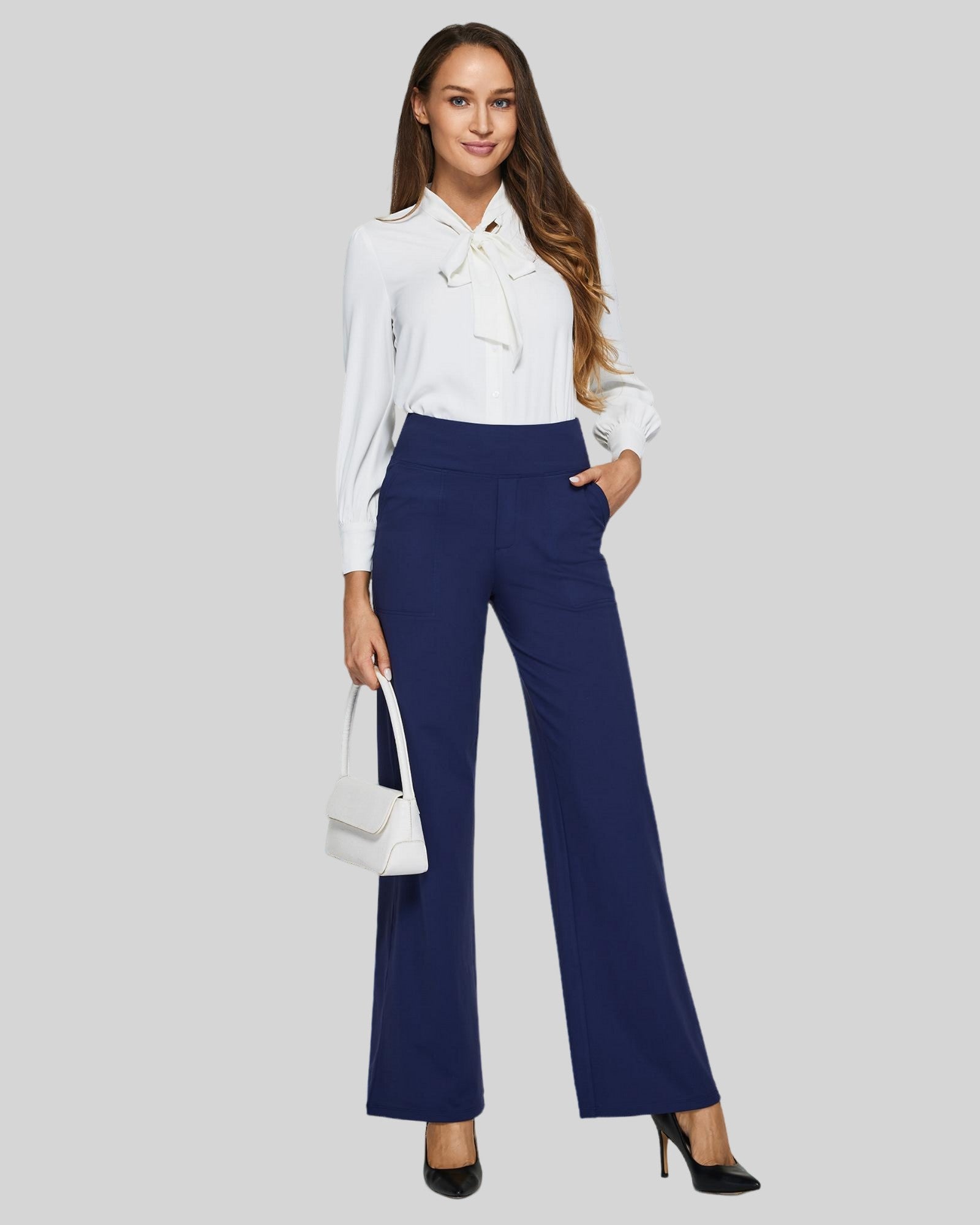 G4Free - EverGoing Loose High-Rise Business Casual Pants -GF23J183AA-S-GF23J172AA-S-GF23J184AA-S-GF23J183AB-M-GF23J172AB-M