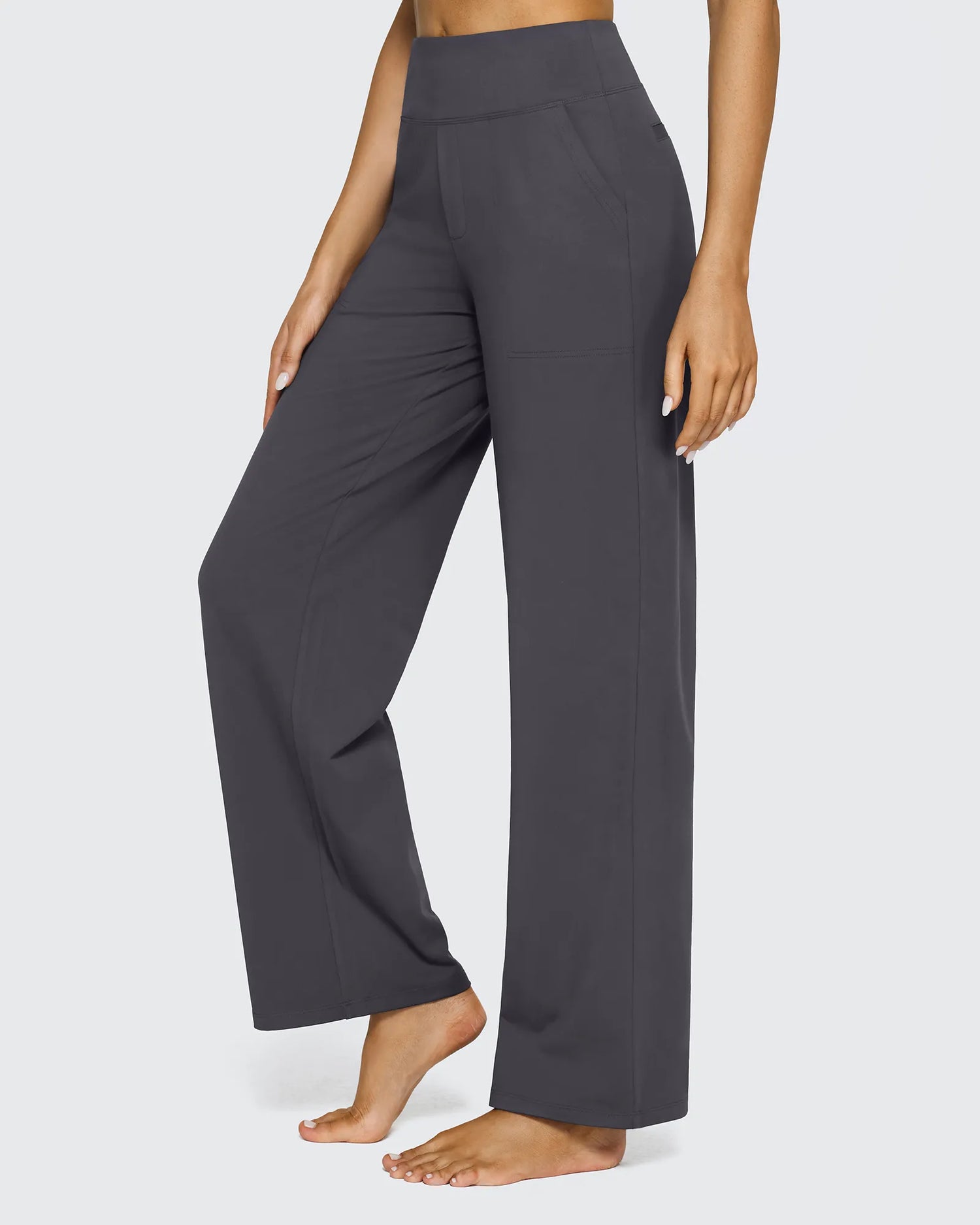 G4Free - EverGoing Loose High-Waist Business Casual Pants 27'' -GF25J391AF-XS-GF25J391AA-S-GF25J391AB-M-GF25J391AC-L-GF25J391AD-XL