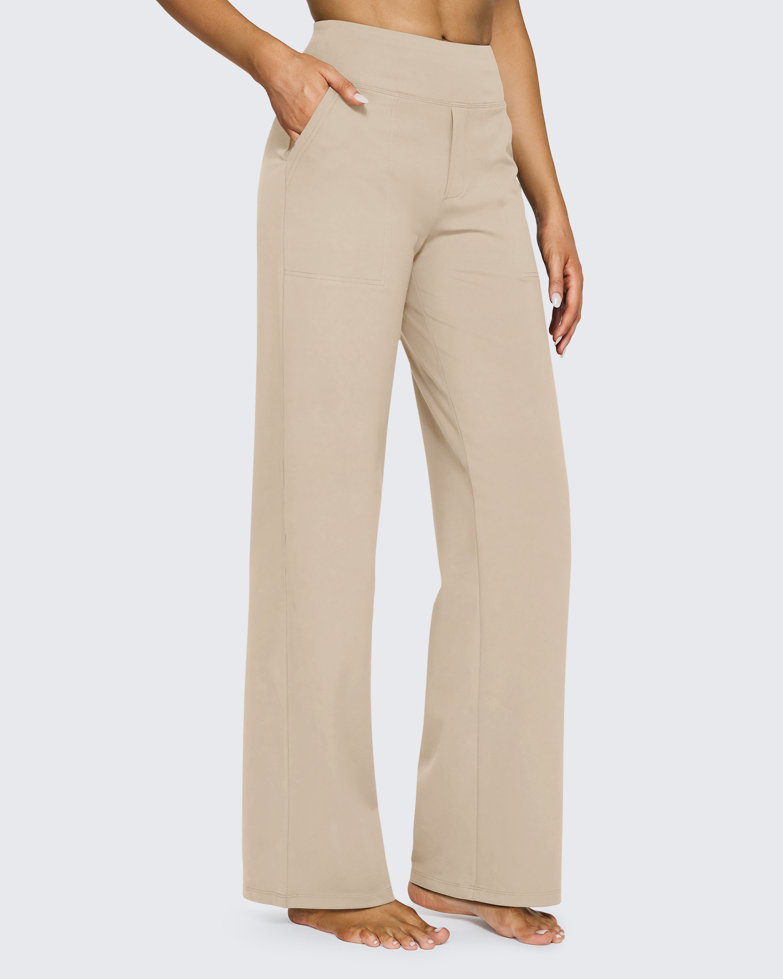 G4Free - EverGoing Loose High-Waist Business Casual Pants 29'' -GF23J183AF-XS-GF23J183AA-S-GF23J183AB-M-GF23J183AC-L-GF23J183AD-XL