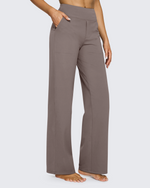 G4Free - EverGoing Loose High-Waist Business Casual Pants 33'' -GF23J184AF-XS