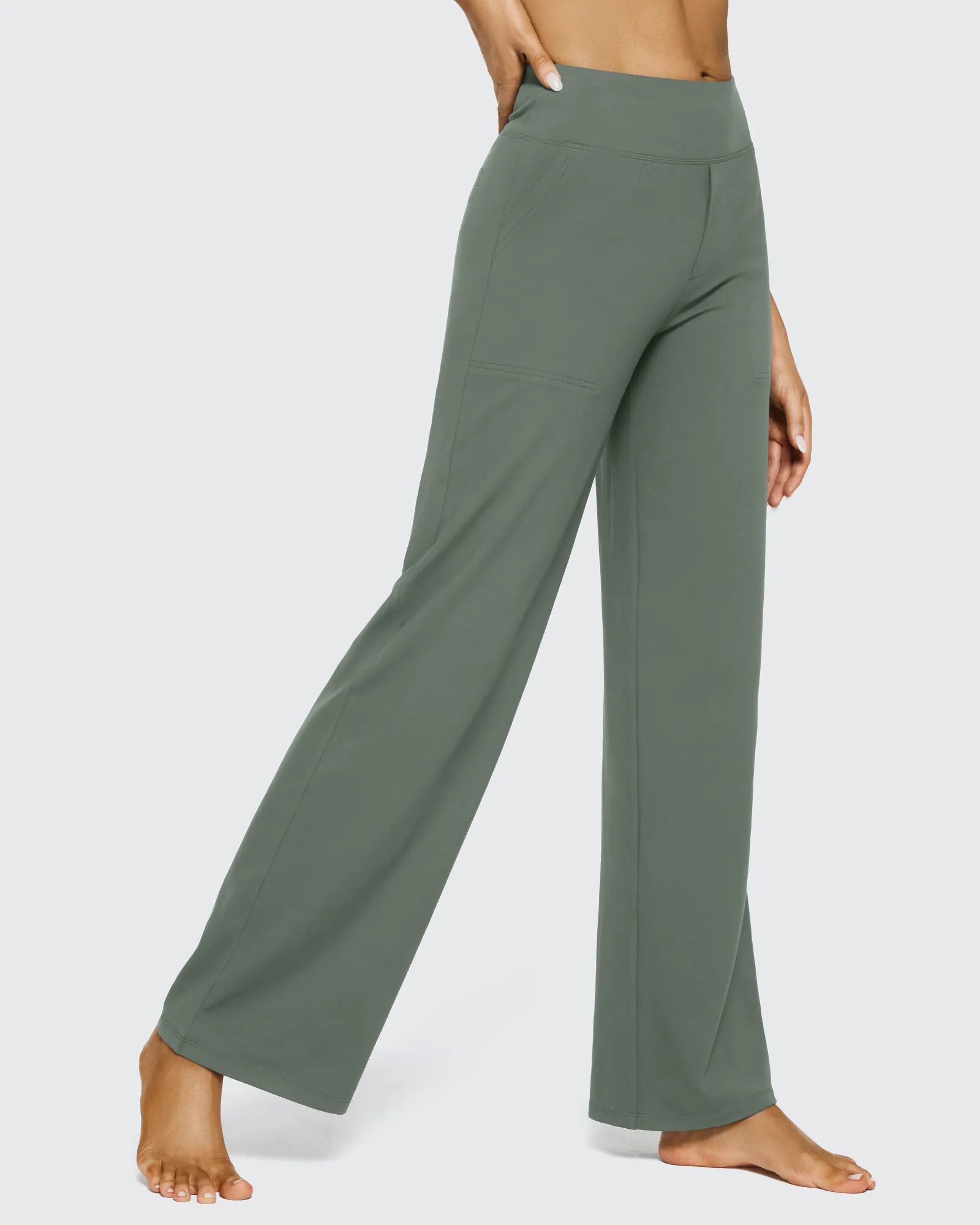G4Free - EverGoing Loose High-Waist Business Casual Pants 33'' -GF23J184AF-XS-GF23J184AA-S-GF23J184AB-M-GF23J184AC-L-GF23J184AD-XL