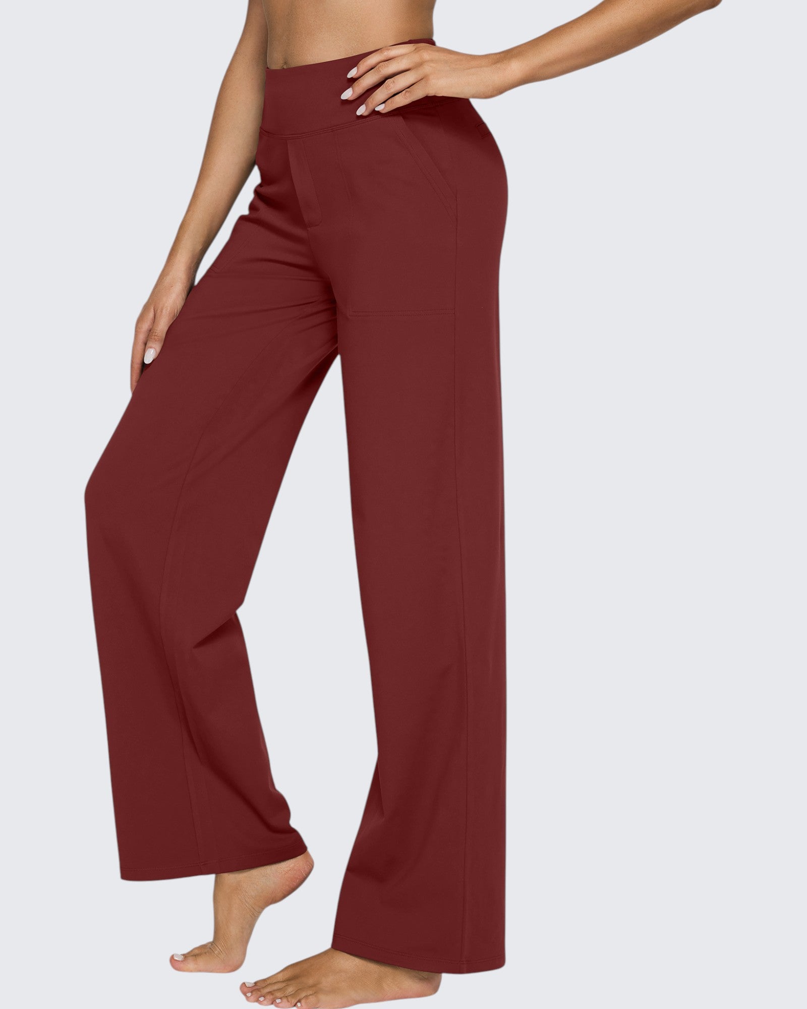 G4Free - EverGoing Loose High-Waist Business Casual Pants 35'' -GF25J474DA-S-GF25J474DB-M-GF25J474DC-L-GF25J474DD-XL-GF25J474DE-XXL
