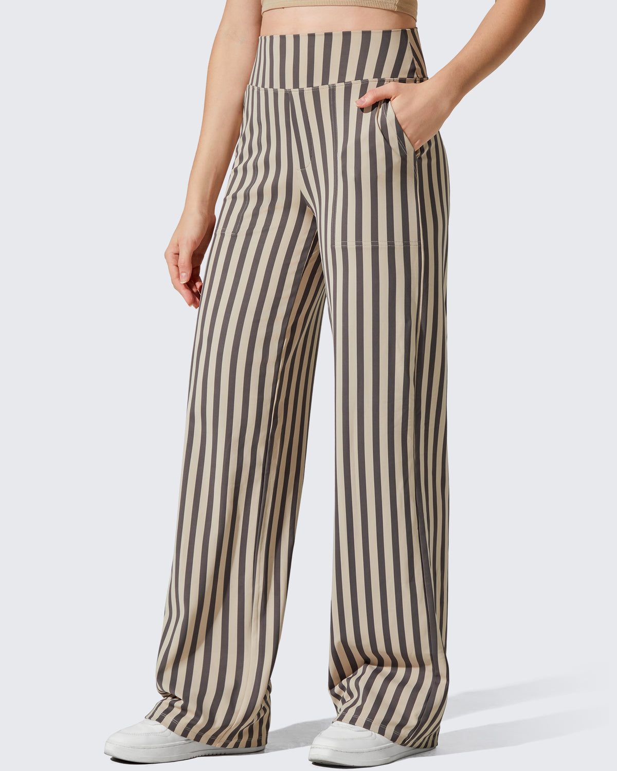 G4Free - EverGoing Loose High-Waist Business Casual Pants -GF23J172AF-XS-GF23J172AA-S-GF23J172AB-M-GF23J172AC-L-GF23J172AD-XL