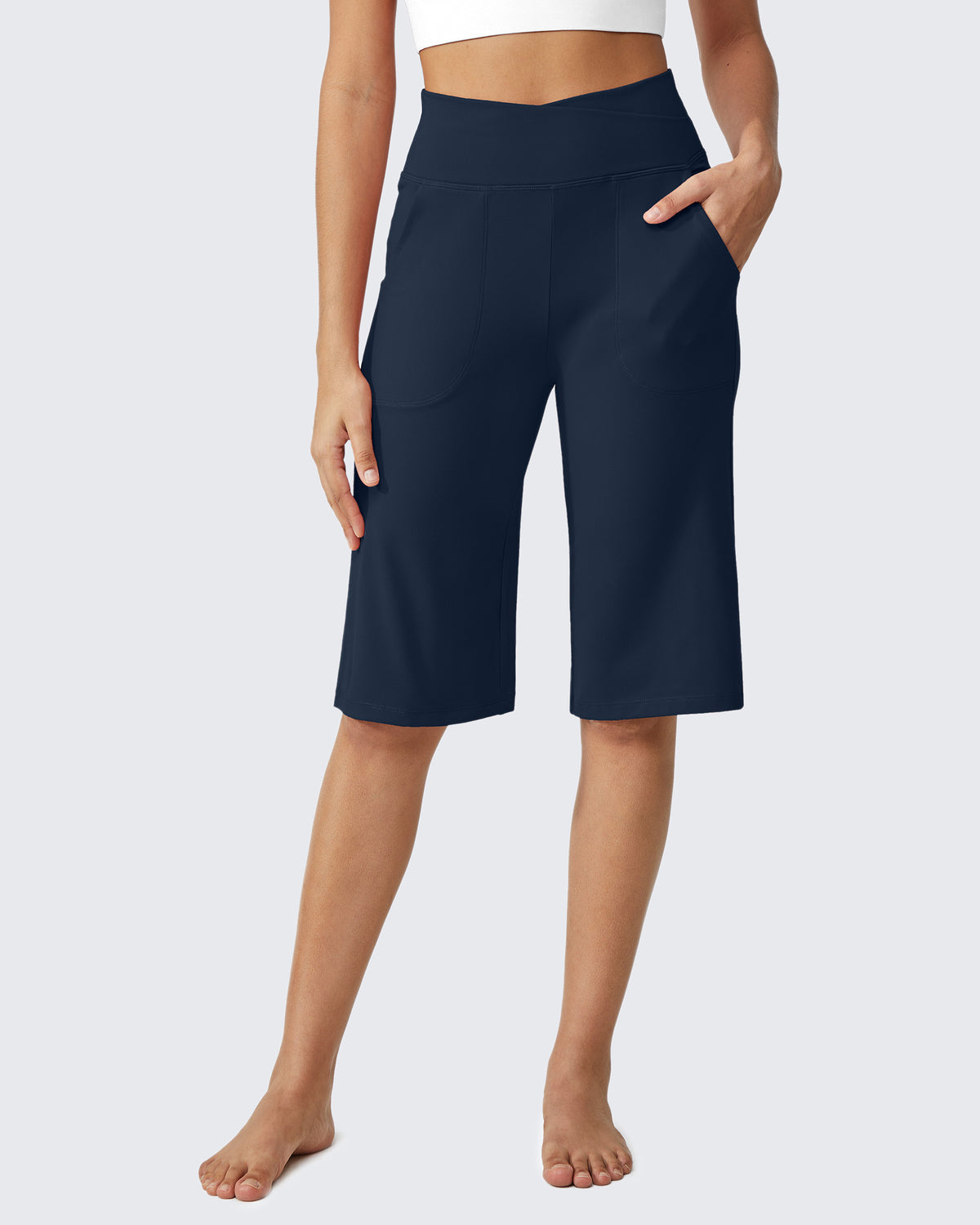 G4Free - EverGoing Loose High-Waist Casual Cropped Yoga Pants 14 -GF24J195AF-XS-GF24J195AA-S-GF24J195AB-M-GF24J195AC-L-GF24J195AD-XL