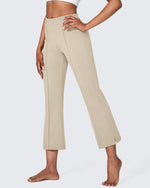 G4Free - EverGoing Stretch Mid-Waist Flare Business Casual Pants -GF24A212AA-S-GF22A081AA-S-GF24A213AA-S-GF24A212AB-M-GF22A081AB-M