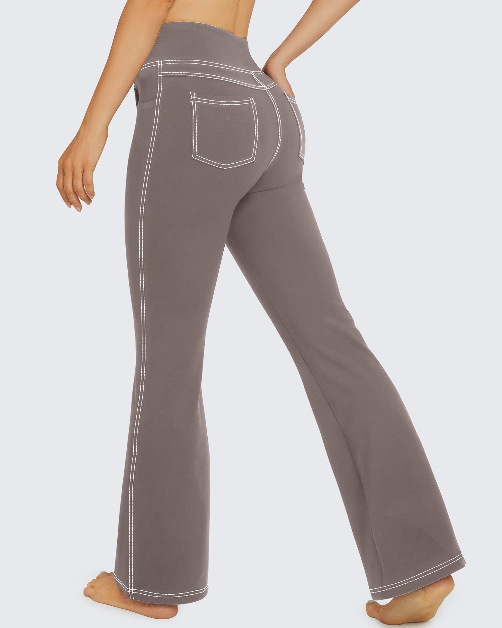 G4Free - EverGoing Stretchy High-Waisted Multiple Flare Work Pants -GF23A168AA-S-GF22A071AA-S-GF23A169AA-S-GF23A168AB-M-GF22A071AB-M