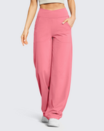 G4Free - EverGoing Wide Leg High-Waist Casual Pants Petite -GF23D170AF-XS-GF23D170AA-S-GF23D170AB-M-GF23D170AC-L-GF23D170AD-XL