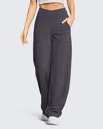 G4Free - EverGoing Wide Leg High-Waist Casual Pants Petite -GF23D170AF-XS-GF23D170AA-S-GF23D170AB-M-GF23D170AC-L-GF23D170AD-XL