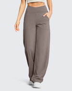 G4Free - EverGoing Wide Leg High-Waist Casual Pants Petite -GF23D170AF-XS-GF23D170AA-S-GF23D170AB-M-GF23D170AC-L-GF23D170AD-XL