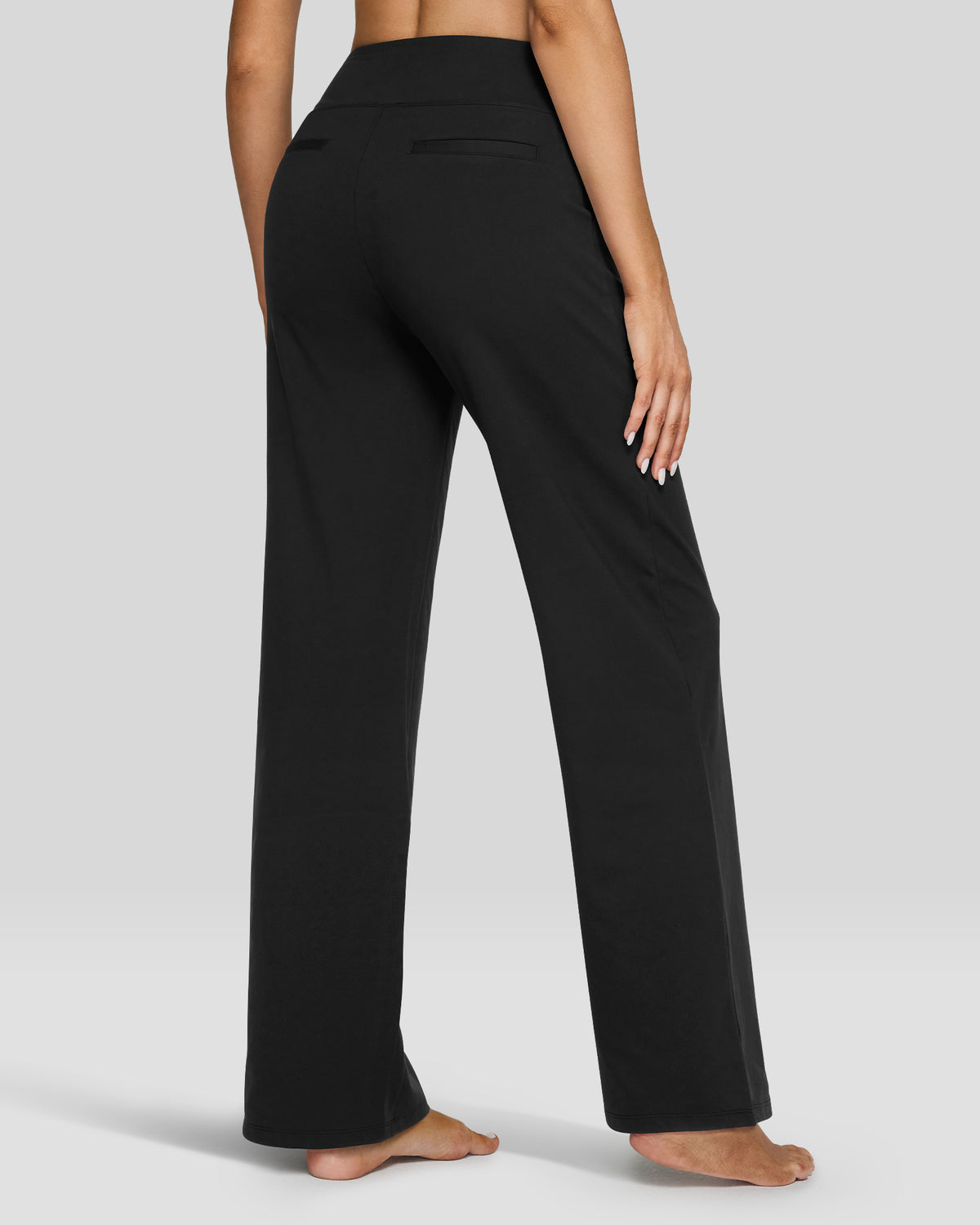G4Free - EverGoing Wide Leg Yoga Pants Business Casual -GF23J172AA-S