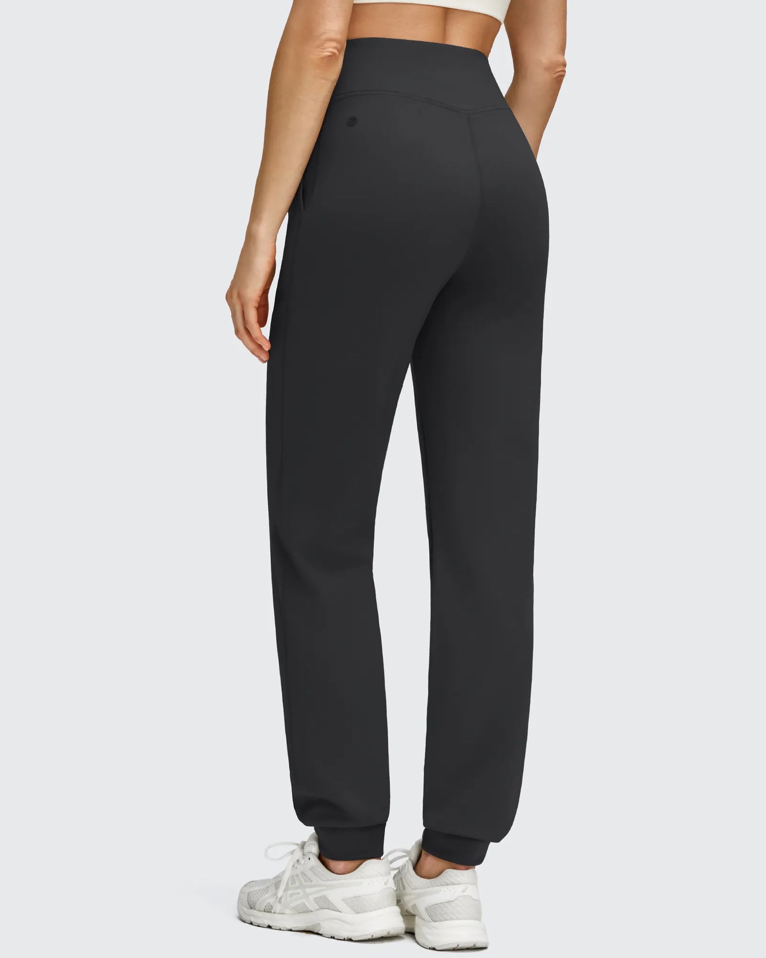 G4Free - Fleece Lined Elastic Cuff Pockets Workout Joggers -GF25D643AA-S-GF25D644AA-S-GF25D645AA-S-GF25D643AB-M-GF25D644AB-M