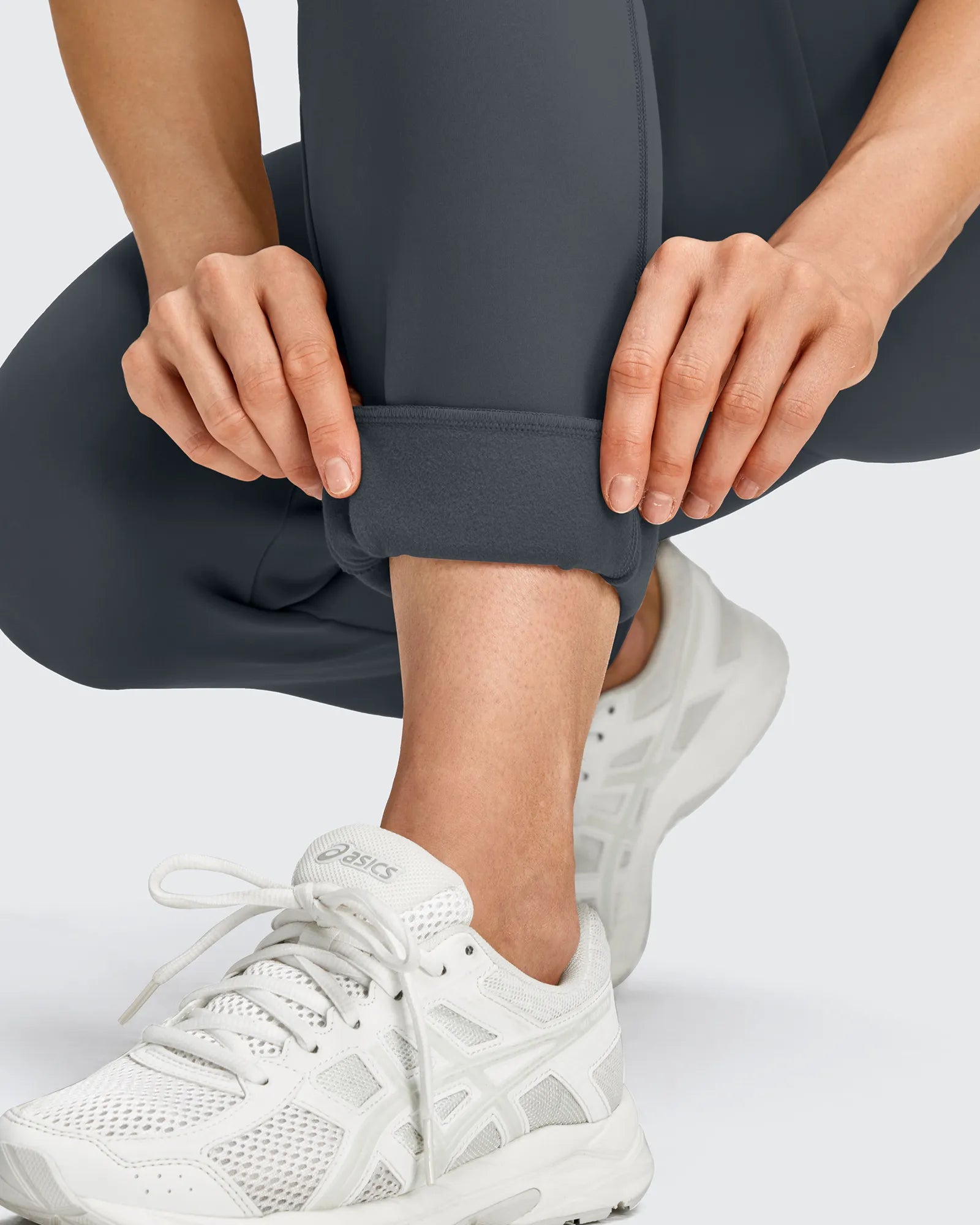 G4Free - Fleece Lined Elastic Cuff Pockets Workout Joggers -GF25D643AA-S-GF25D644AA-S-GF25D645AA-S-GF25D643AB-M-GF25D644AB-M